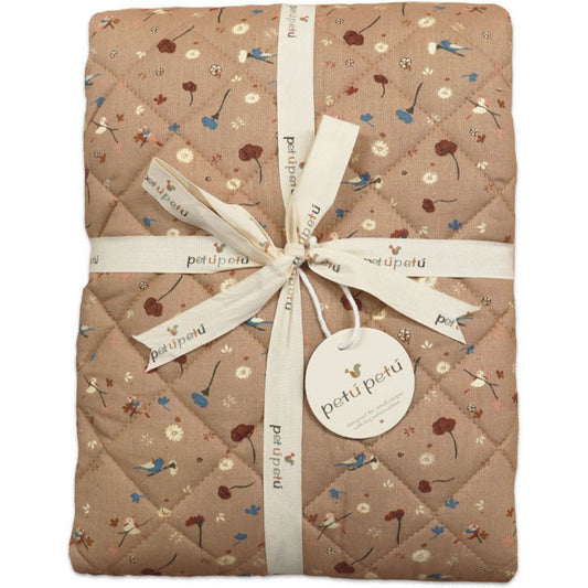 Gewatteerde speelmat Vogel – zacht & comfortabel