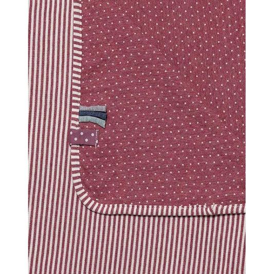 Biologische babydeken – Bordeaux (OrganicEra)