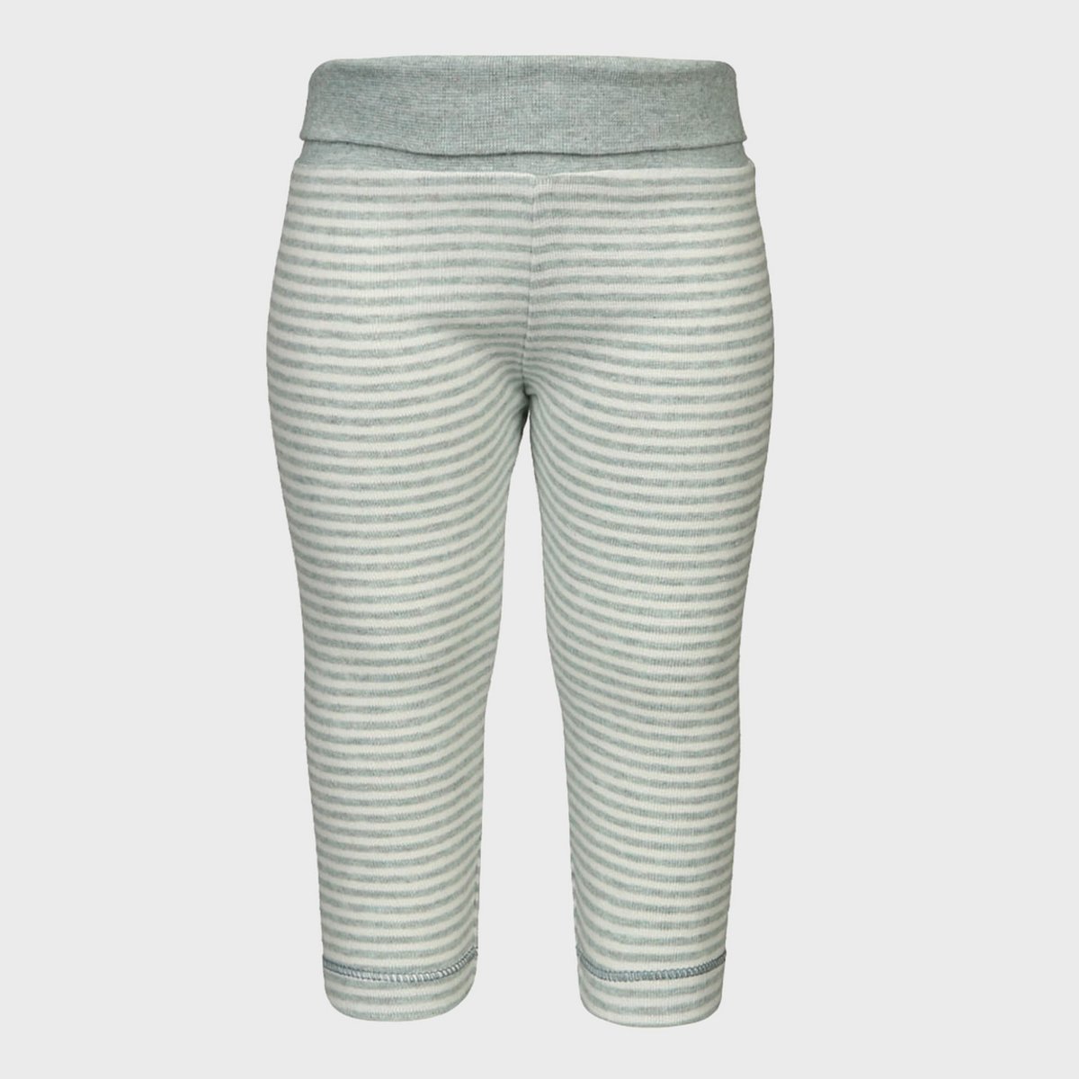 OrganicEra Legging – Gestreepte Aqua Melange