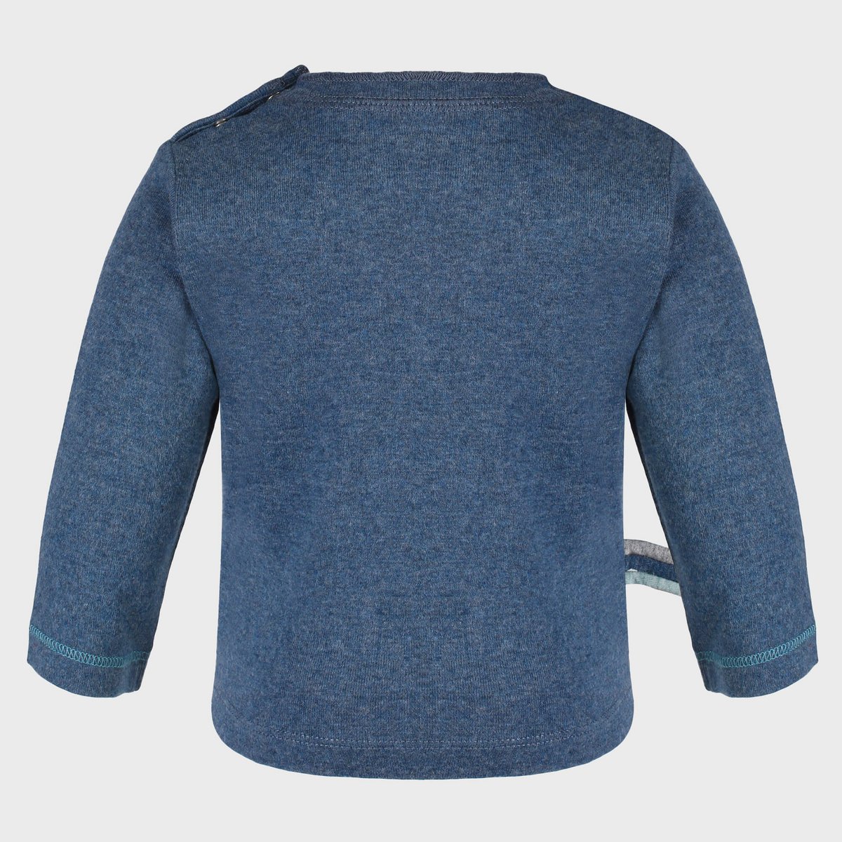 OrganicEra – Shirt met Lange Mouwen – Indigo Melange