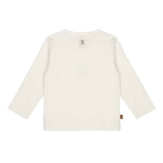 Volg je hart – Shirt met lange mouwen en vogelprint