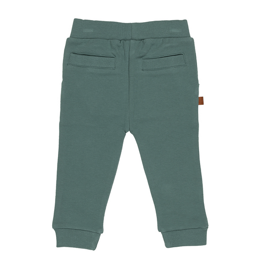 Zachte joggers met knoopdetails – comfy & cool