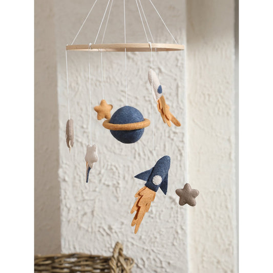 SPACE Babymobiel – Planeten & Raketten