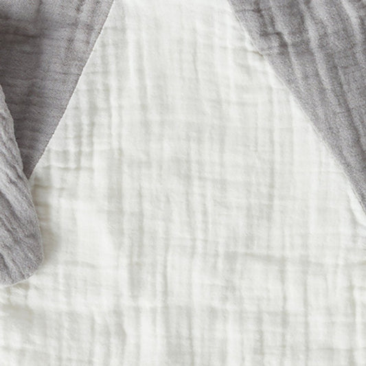 Knuffeleend van mousseline – biologisch katoen 36x36 cm