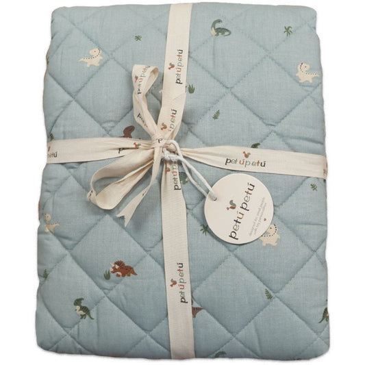 Gewatteerde speelmat Dino – zacht & comfortabel