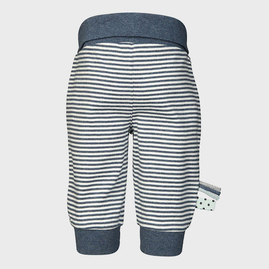 Slip-on babybroek – Indigo Melange