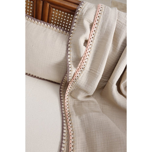 Mousseline babydeken – 4-laags, ademend & GOTS-gecertificeerd