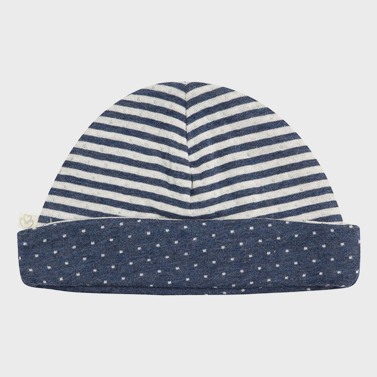 Omkeerbare beanie – Biologisch katoen (OrganicEra)
