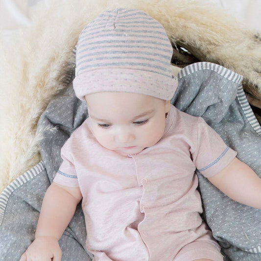 Omkeerbare babybeanie – Biologisch katoen (OrganicEra)