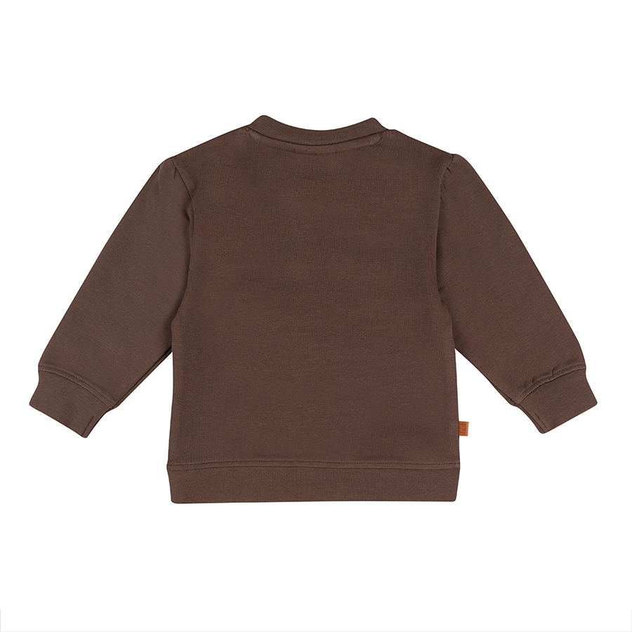 Sweatshirt met kroondetail – zacht & koninklijk