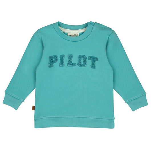 Sweatshirt “Piloot” – stoer & speels