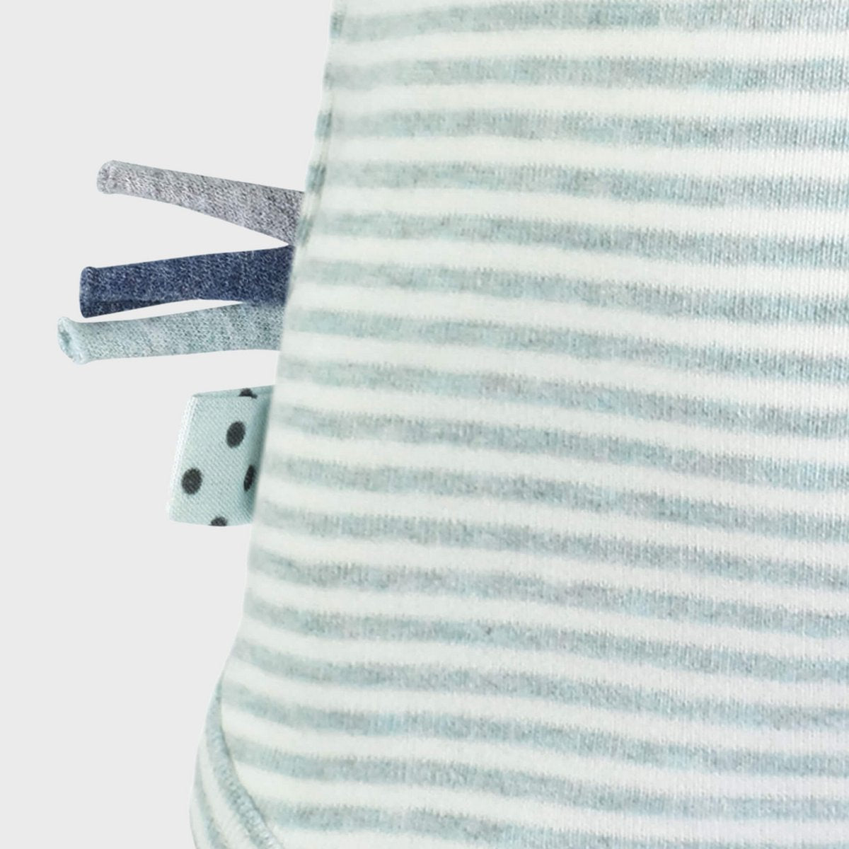 Romper met korte mouwen – Aqua Melange (OrganicEra)