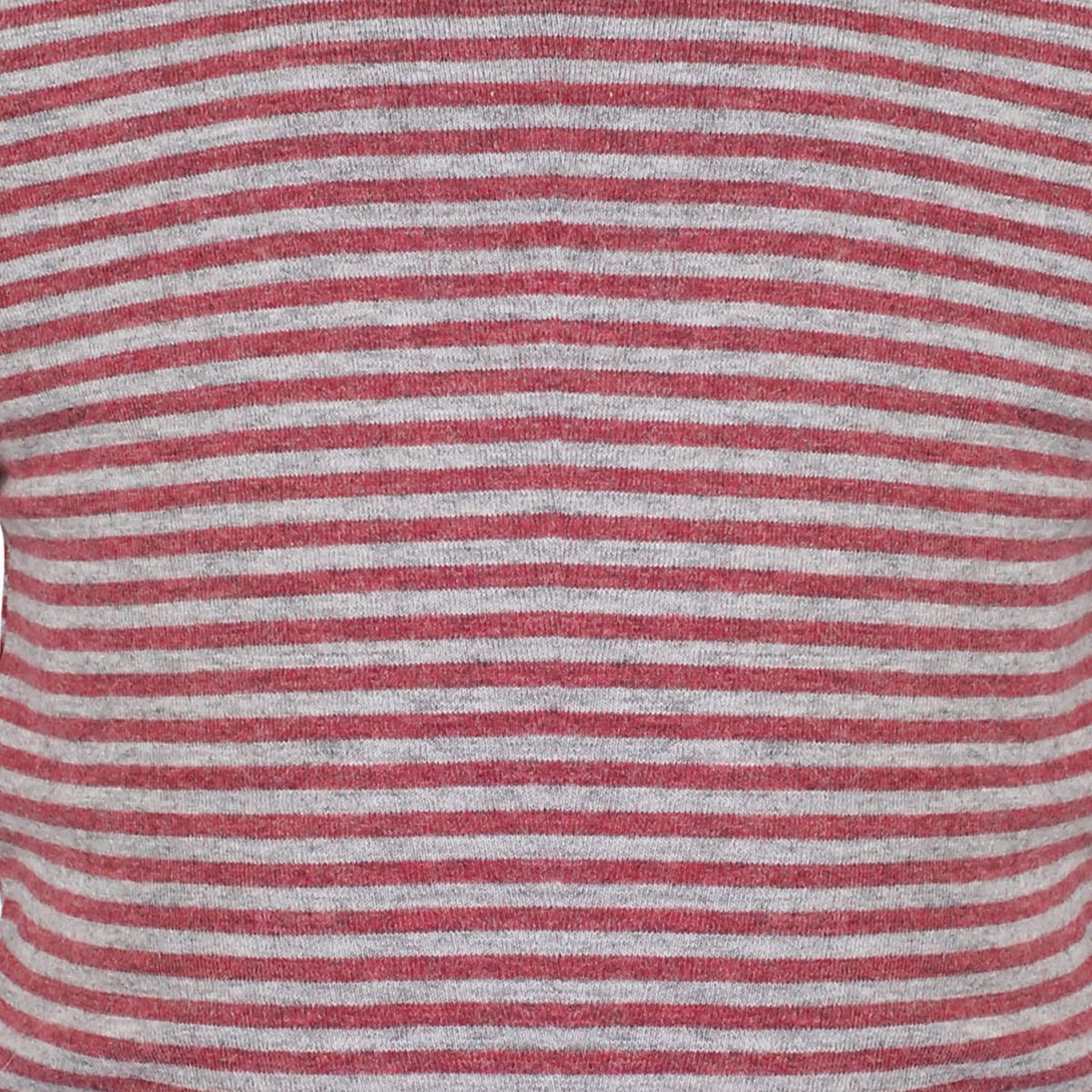 2-in-1 Lichaamsshirt met Korte Mouwen – Bordeaux Melange | OrganicEra