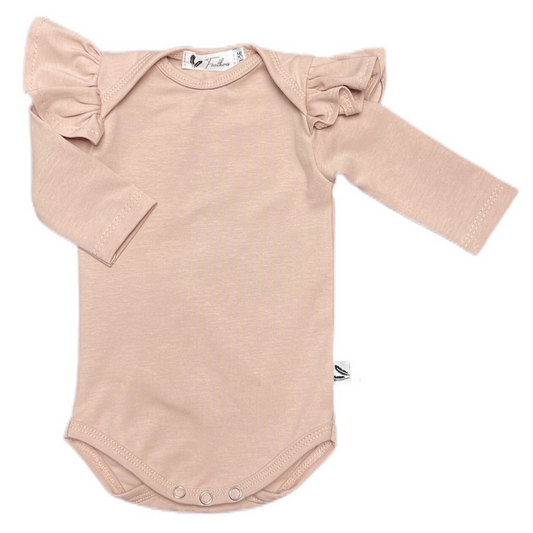 Romper met ruches – zacht & elegant