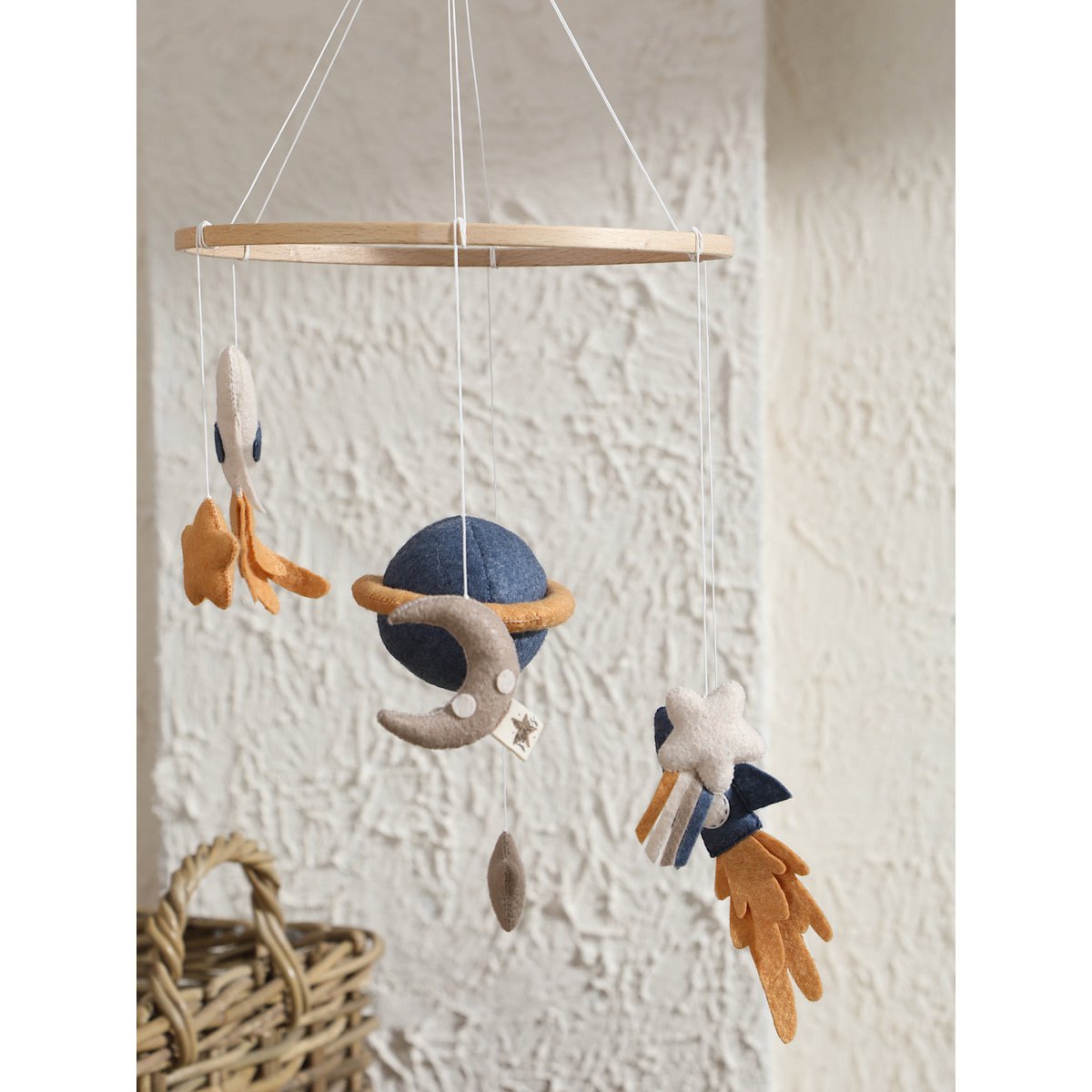 SPACE Babymobiel – Planeten & Raketten