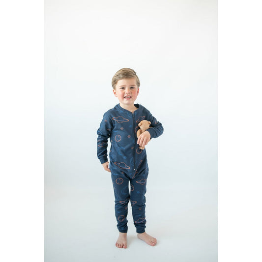 Planeet jongen pyjama baby | Marine