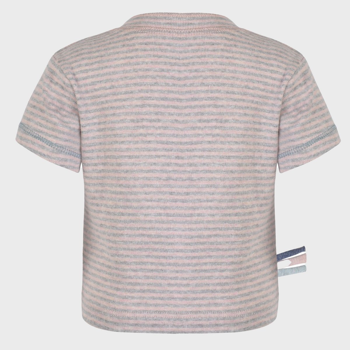 Gestreept T-shirt – Rose Melange | OrganicEra