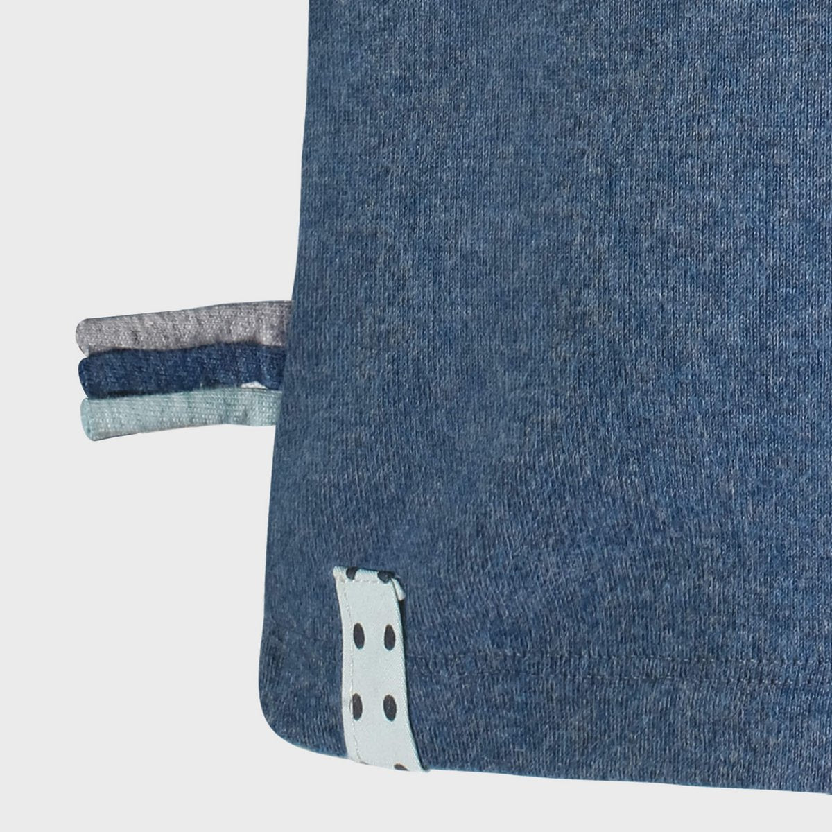 OrganicEra – Shirt met Lange Mouwen – Indigo Melange