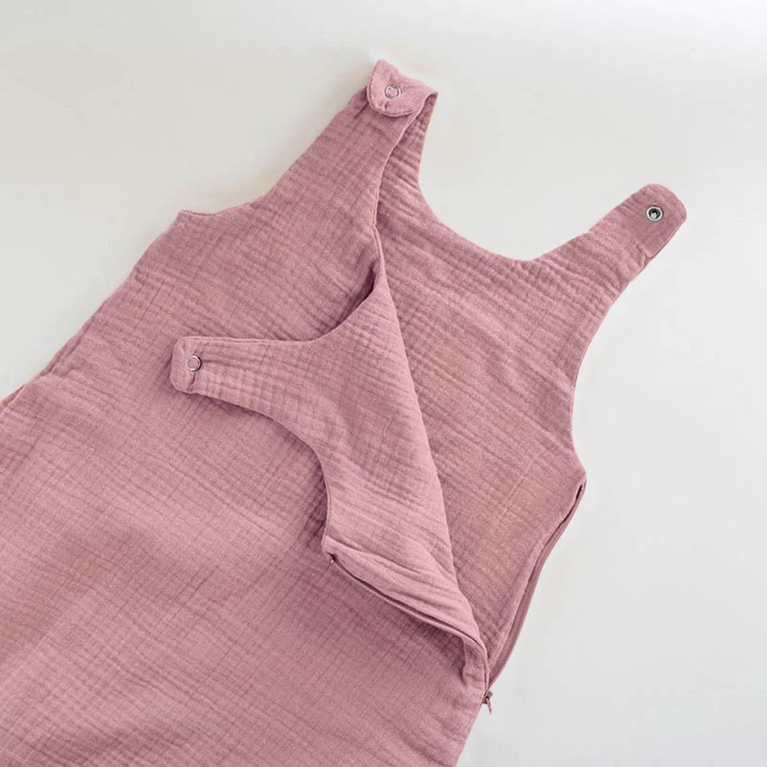 Roze zomerslaapzak van biologisch katoen