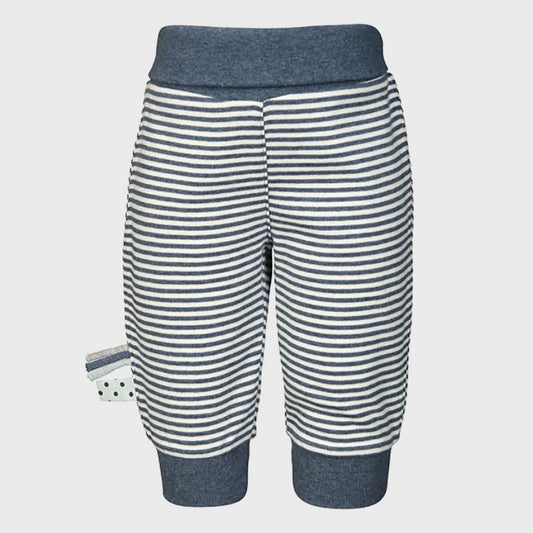 Slip-on babybroek – Indigo Melange
