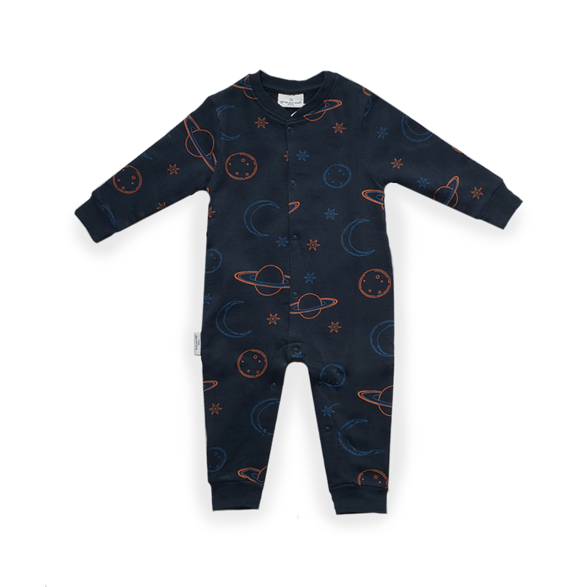 Planeet jongen pyjama baby | Marine