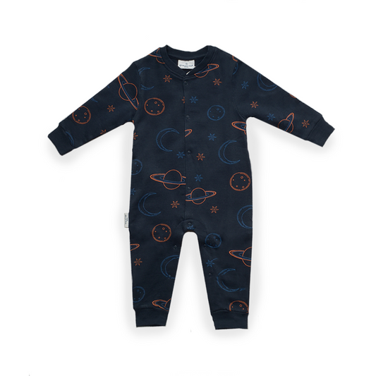 Planeet jongen pyjama baby | Marine