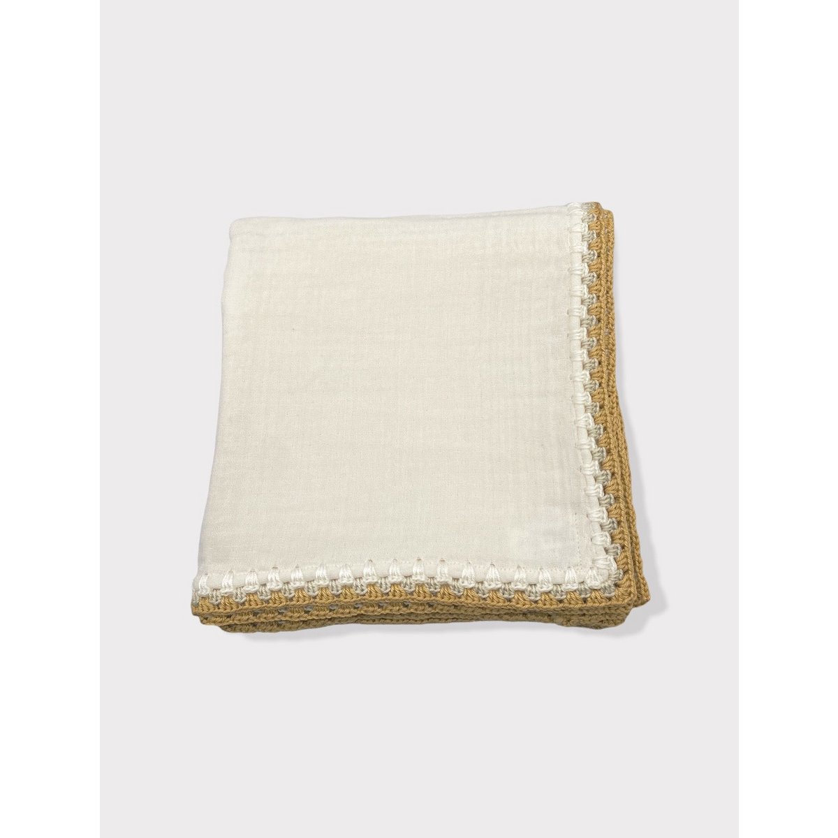 Mousseline babydeken – 4-laags, ademend & GOTS-gecertificeerd