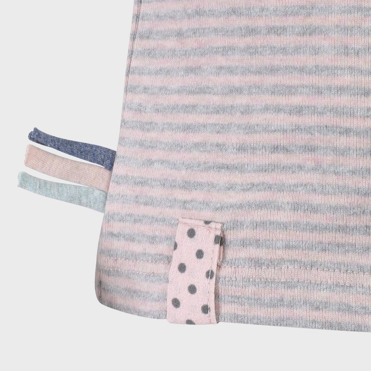 Gestreept T-shirt – Rose Melange | OrganicEra