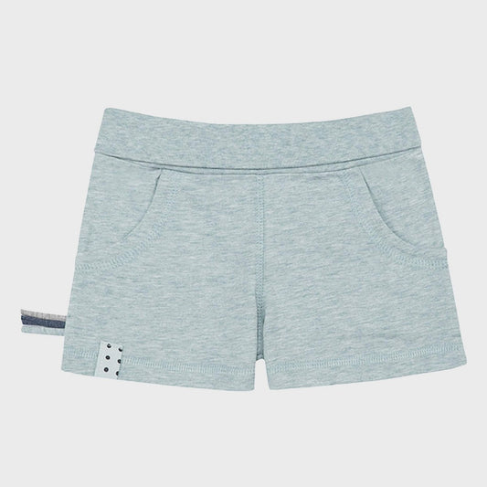 OrganicEra Pull-On Shorts – Aqua Melange