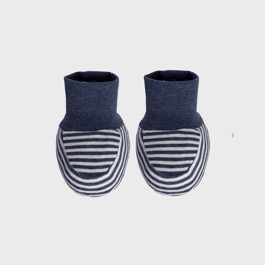 Babyslofjes – Indigo Melange | OrganicEra
