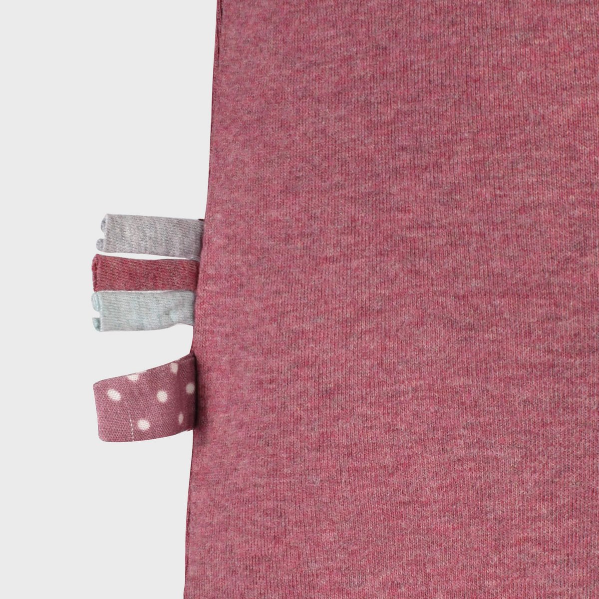 Body met korte mouwen – Bordeaux Melange (OrganicEra)