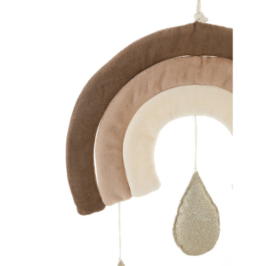 IRIS Wanddecoratie – Handgemaakte regenboog in zachte fluwel