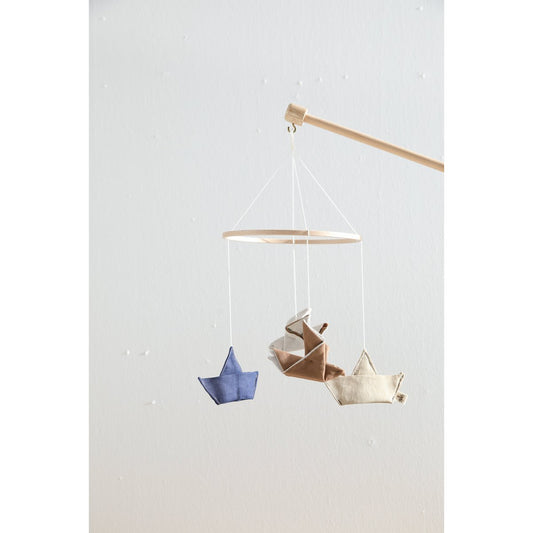 Ebba Babymobiel – Origami vogels & bootjes