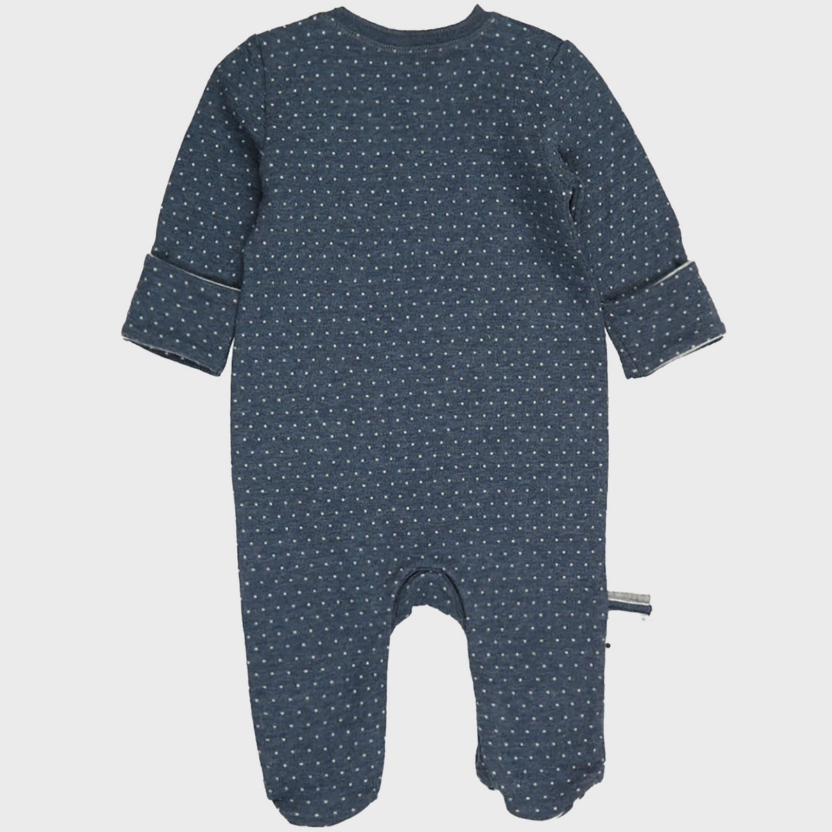 OrganicEra Slaapromper met Opvouwbare Wanten – Indigo Melange